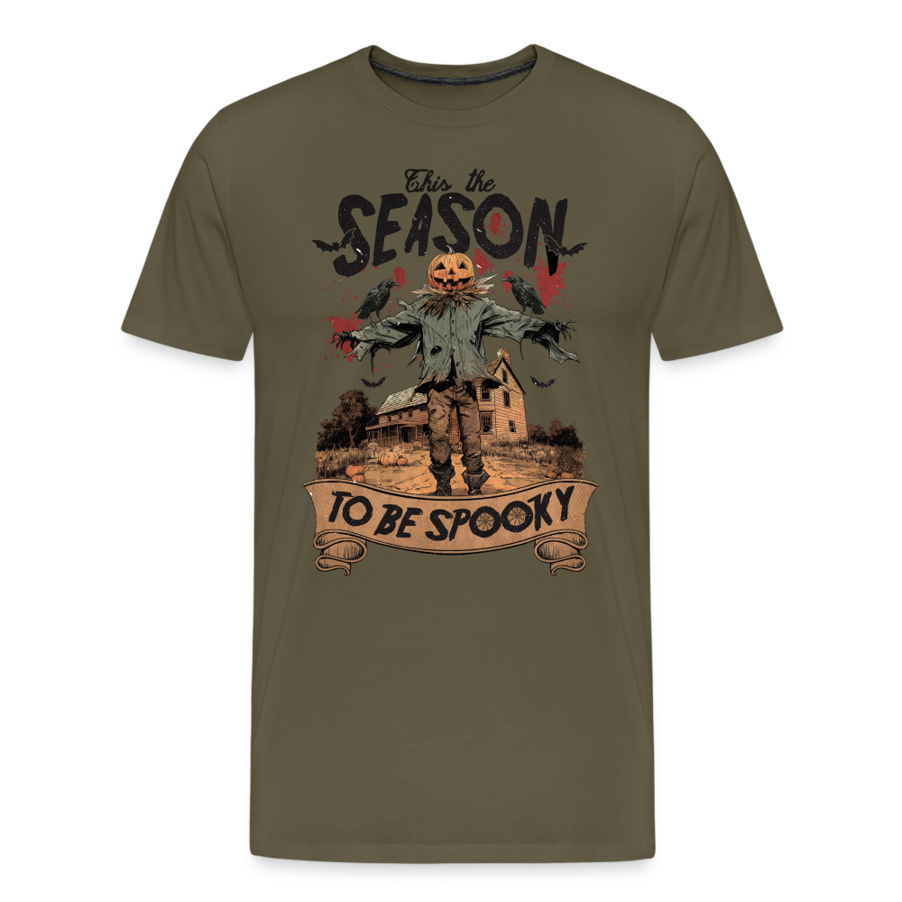 HALLOWEENPOOKY Halloween Horror Premium T-Shirt Herren - Khaki