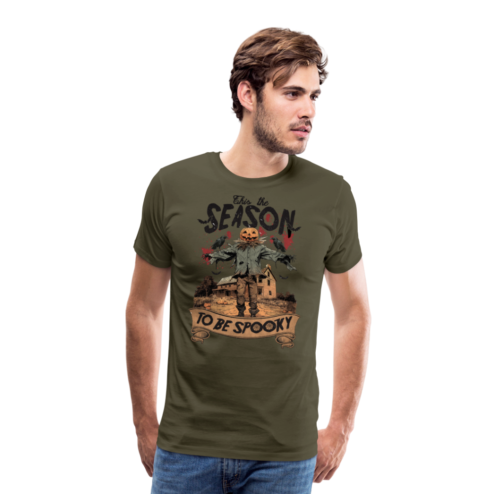 HALLOWEENPOOKY Halloween Horror Premium T-Shirt Herren - Khaki