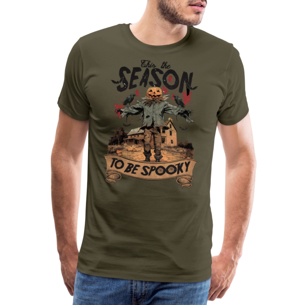 HALLOWEENPOOKY Halloween Horror Premium T-Shirt Herren - Khaki