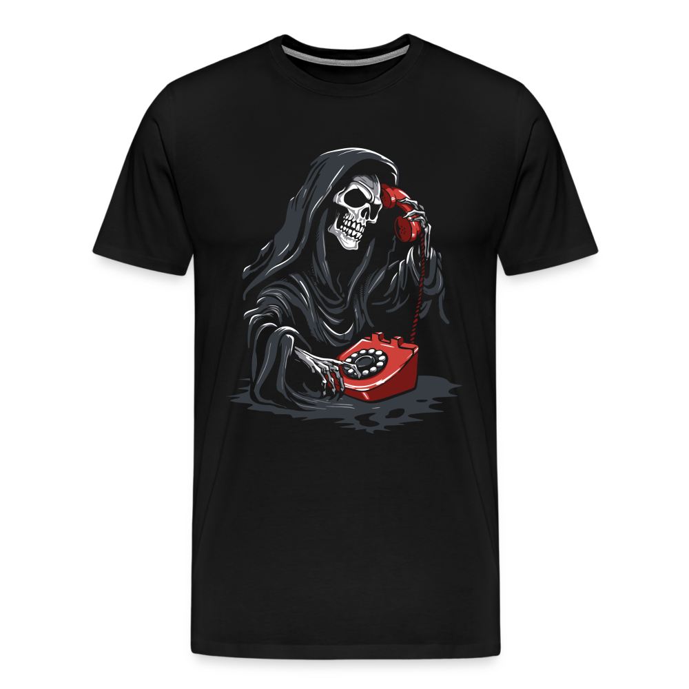 Deathredphone Halloween Horror Premium T-Shirt Herren - Schwarz