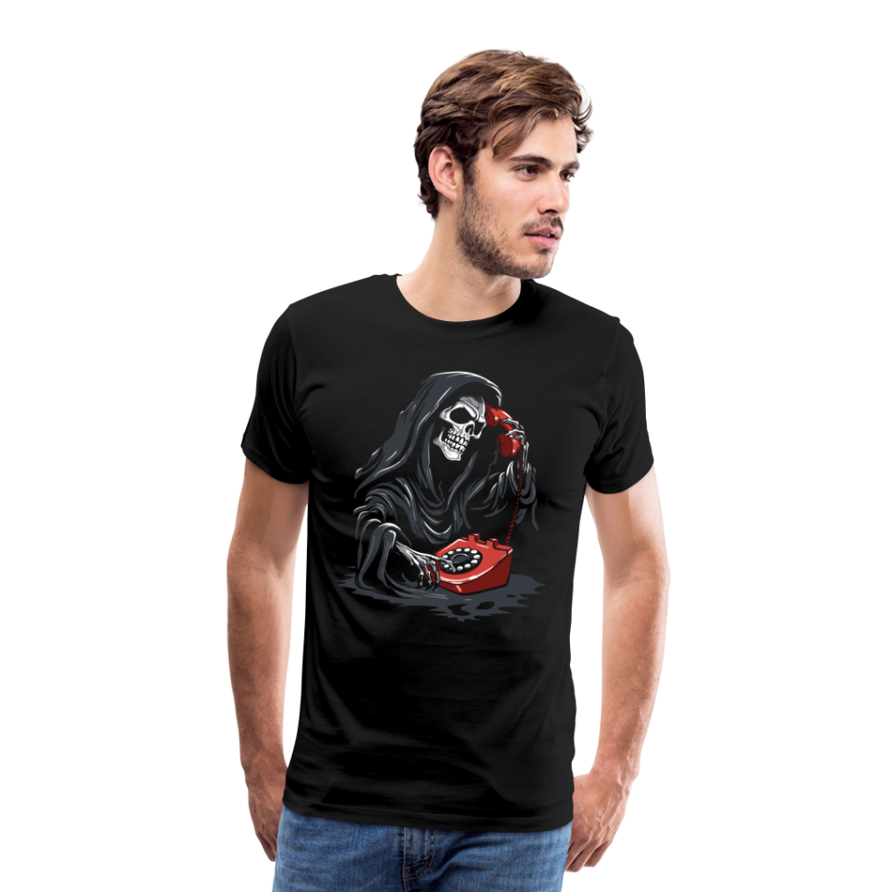 Deathredphone Halloween Horror Premium T-Shirt Herren - Schwarz