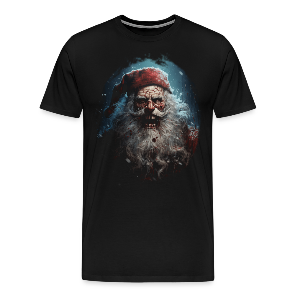Horror Santa Halloween Horror Premium T-Shirt Herren - Schwarz