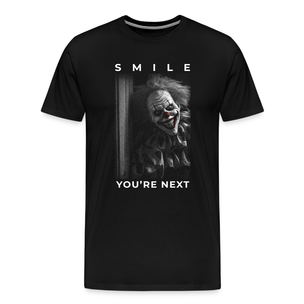 Clown Halloween Horror Premium T-Shirt Herren - Schwarz