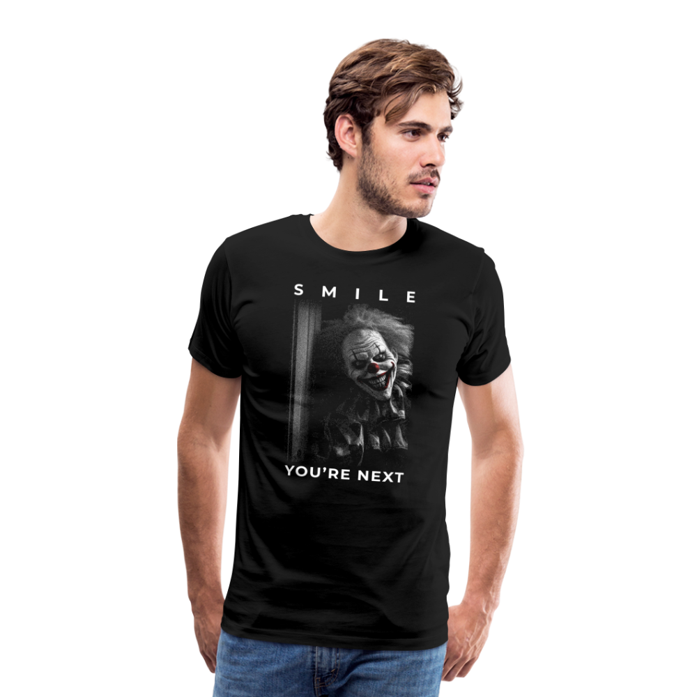 Clown Halloween Horror Premium T-Shirt Herren - Schwarz