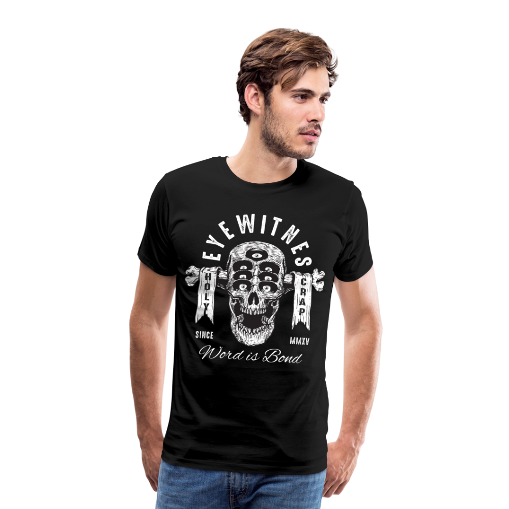 7-EYES Skull Totenkopf Premium T-Shirt Herren - Schwarz