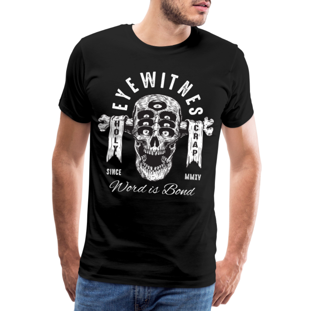 7-EYES Skull Totenkopf Premium T-Shirt Herren - Schwarz