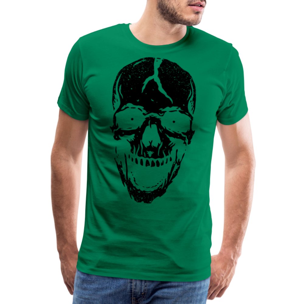 Dead Skull Totenkopf Premium T-Shirt Herren - Kelly Green