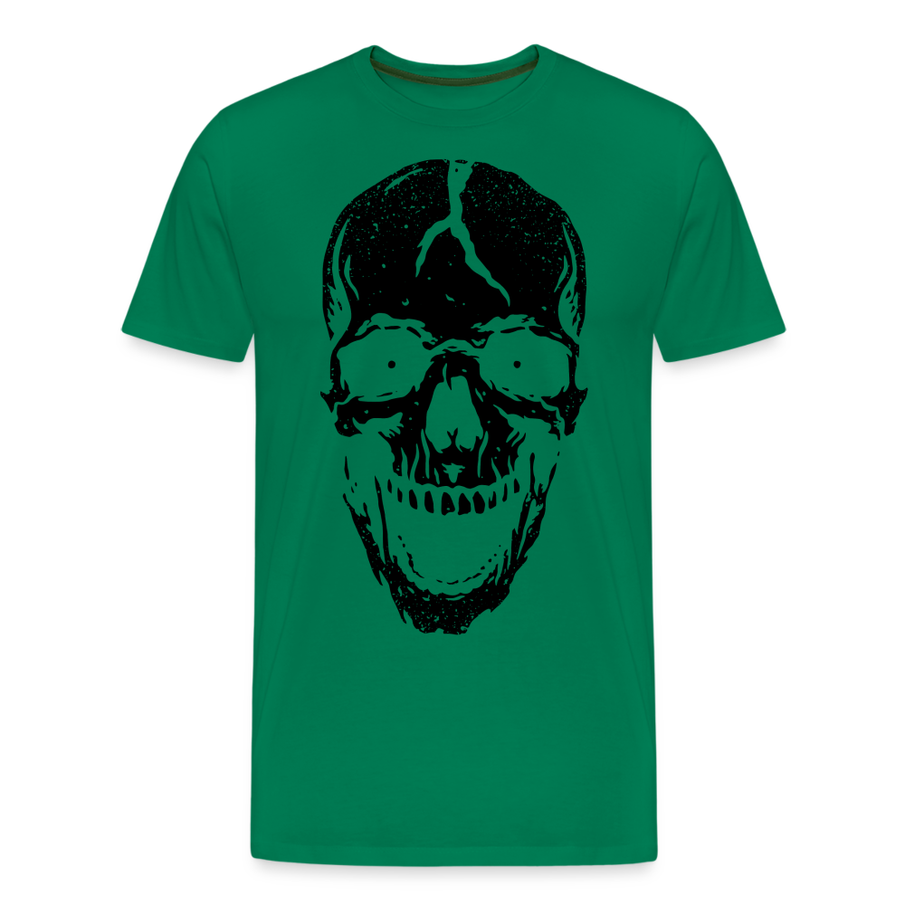 Dead Skull Totenkopf Premium T-Shirt Herren - Kelly Green
