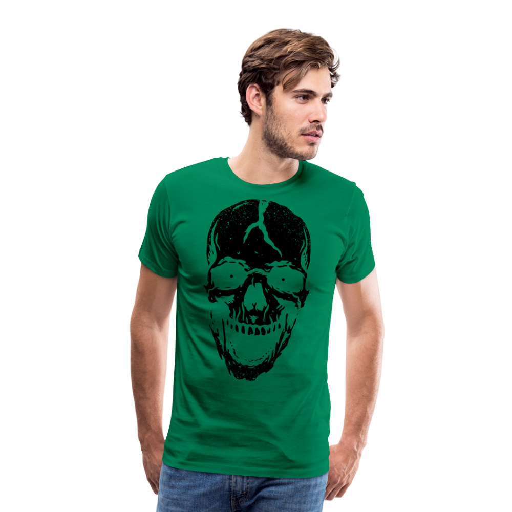 Dead Skull Totenkopf Premium T-Shirt Herren - Kelly Green
