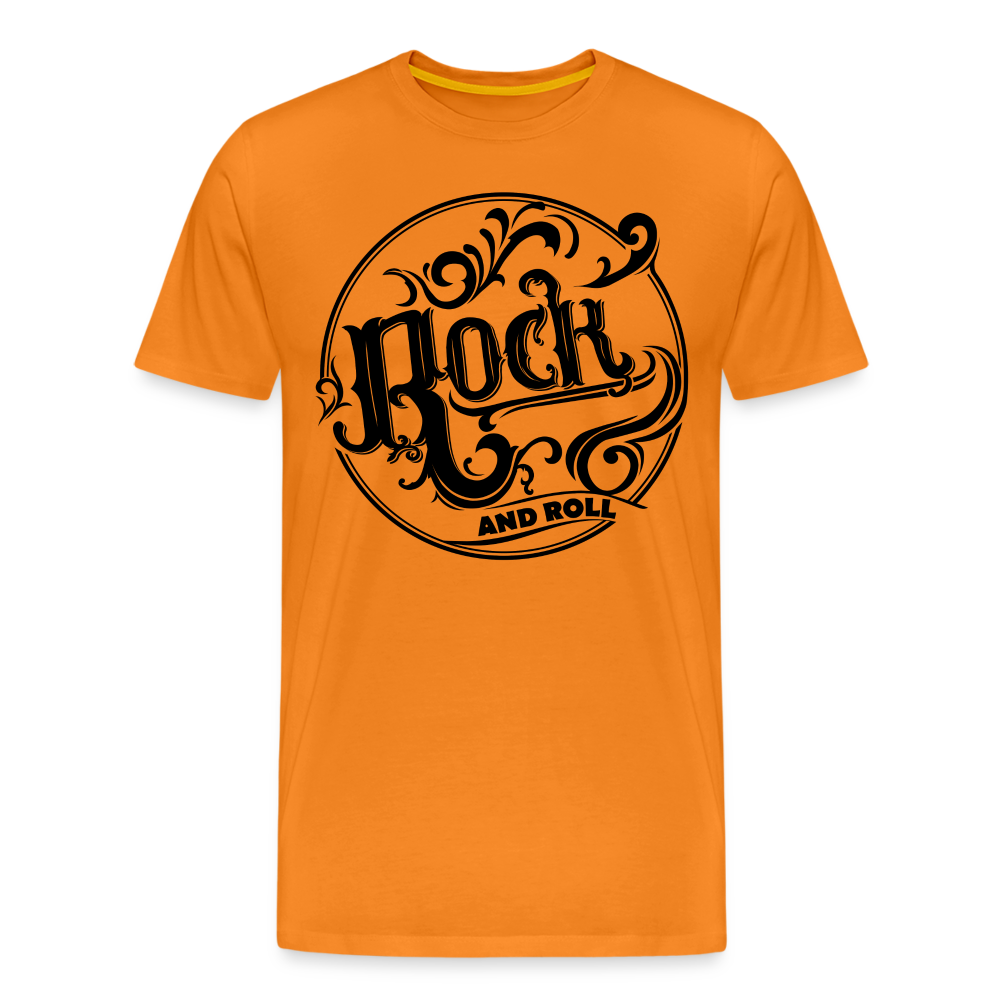 Rock and Roll 1 Premium T-Shirt Herren - Orange