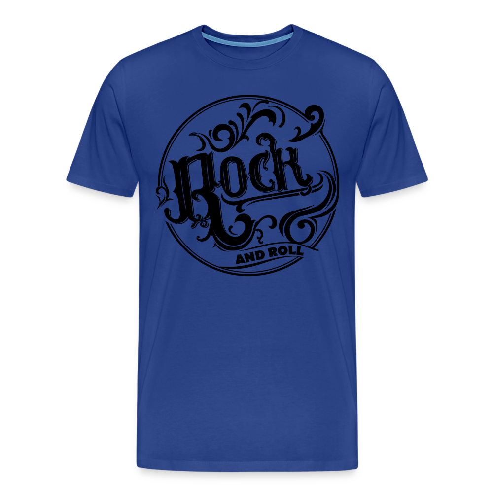 Rock and Roll 1 Premium T-Shirt Herren - Königsblau