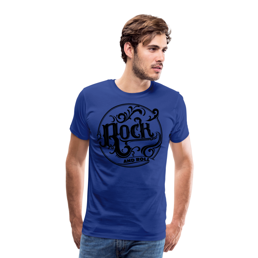 Rock and Roll 1 Premium T-Shirt Herren - Königsblau