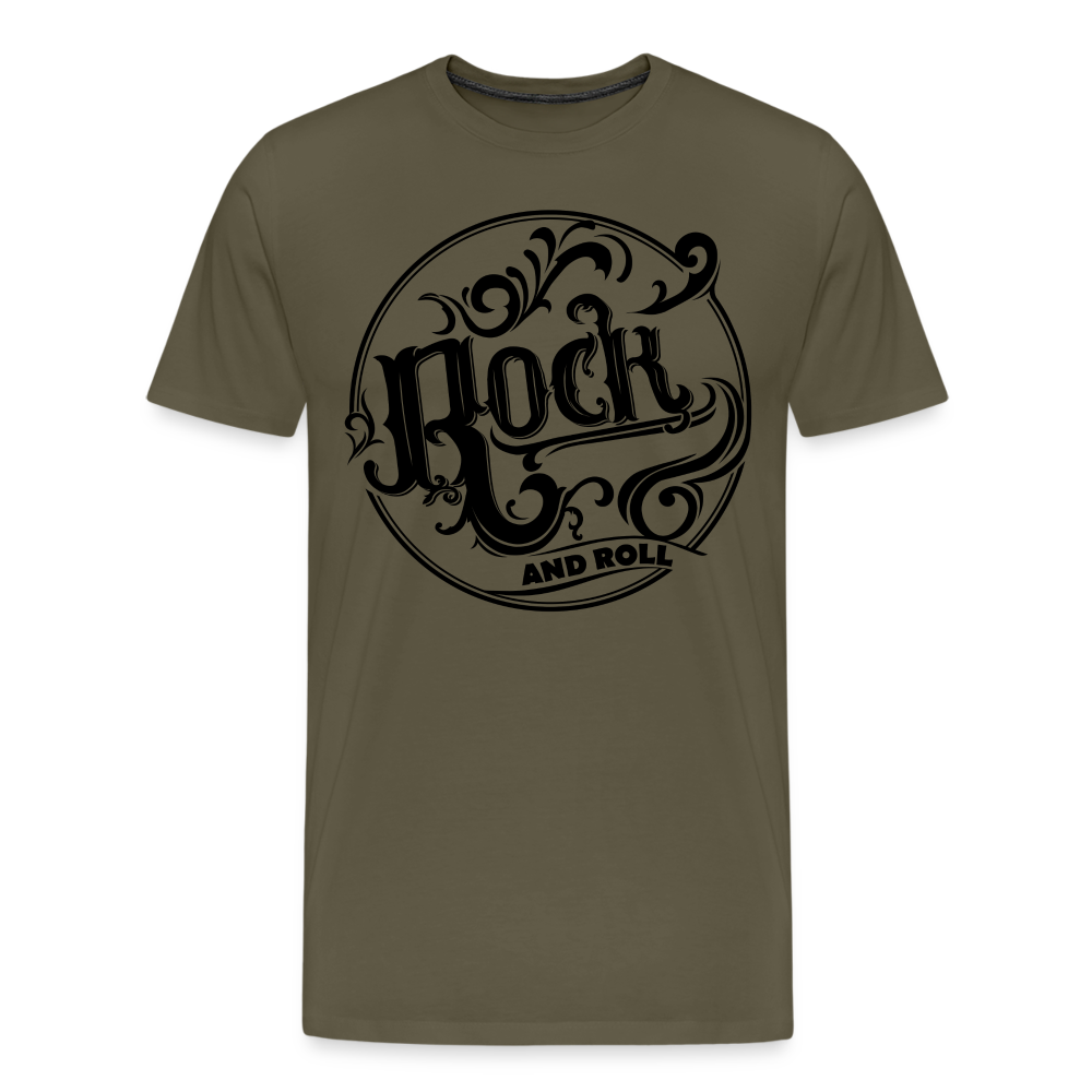 Rock and Roll 1 Premium T-Shirt Herren - Khaki