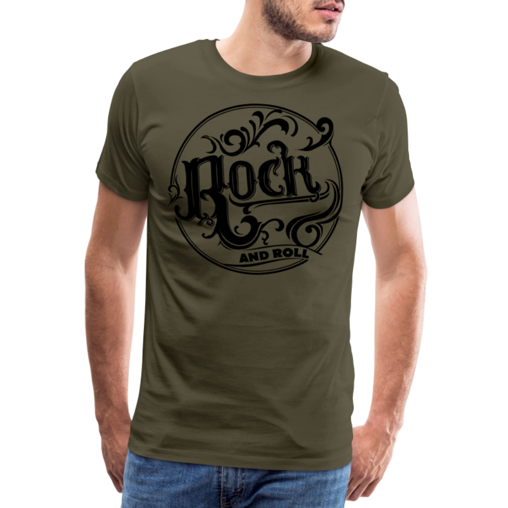 Rock and Roll 1 Premium T-Shirt Herren - Khaki