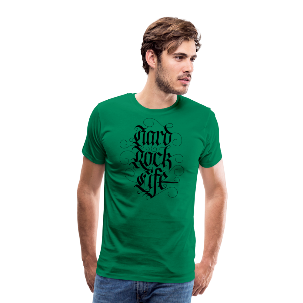 Hard Rock Life Rock and Roll Premium T-Shirt Herren - Kelly Green