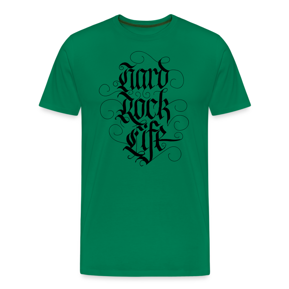 Hard Rock Life Rock and Roll Premium T-Shirt Herren - Kelly Green