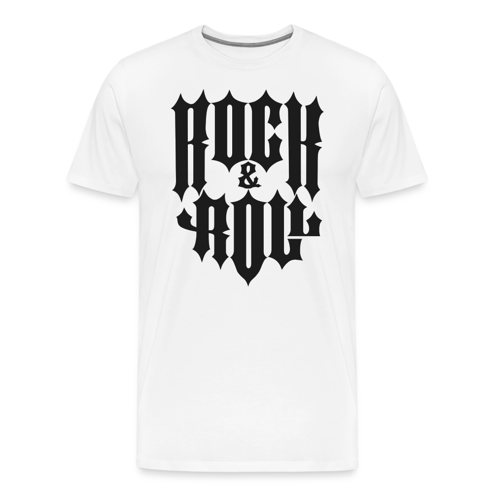 Rock and Roll 2 Premium T-Shirt Herren - Weiß