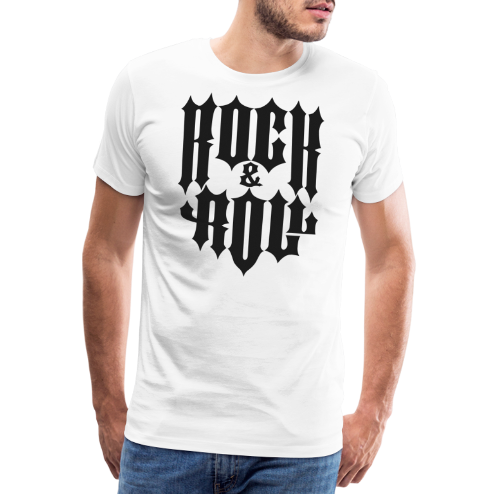 Rock and Roll 2 Premium T-Shirt Herren - Weiß