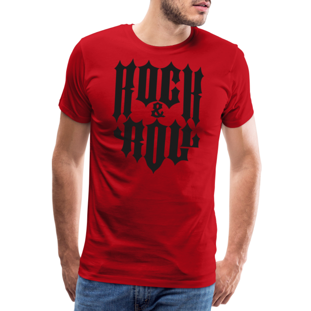 Rock and Roll 2 Premium T-Shirt Herren - Rot