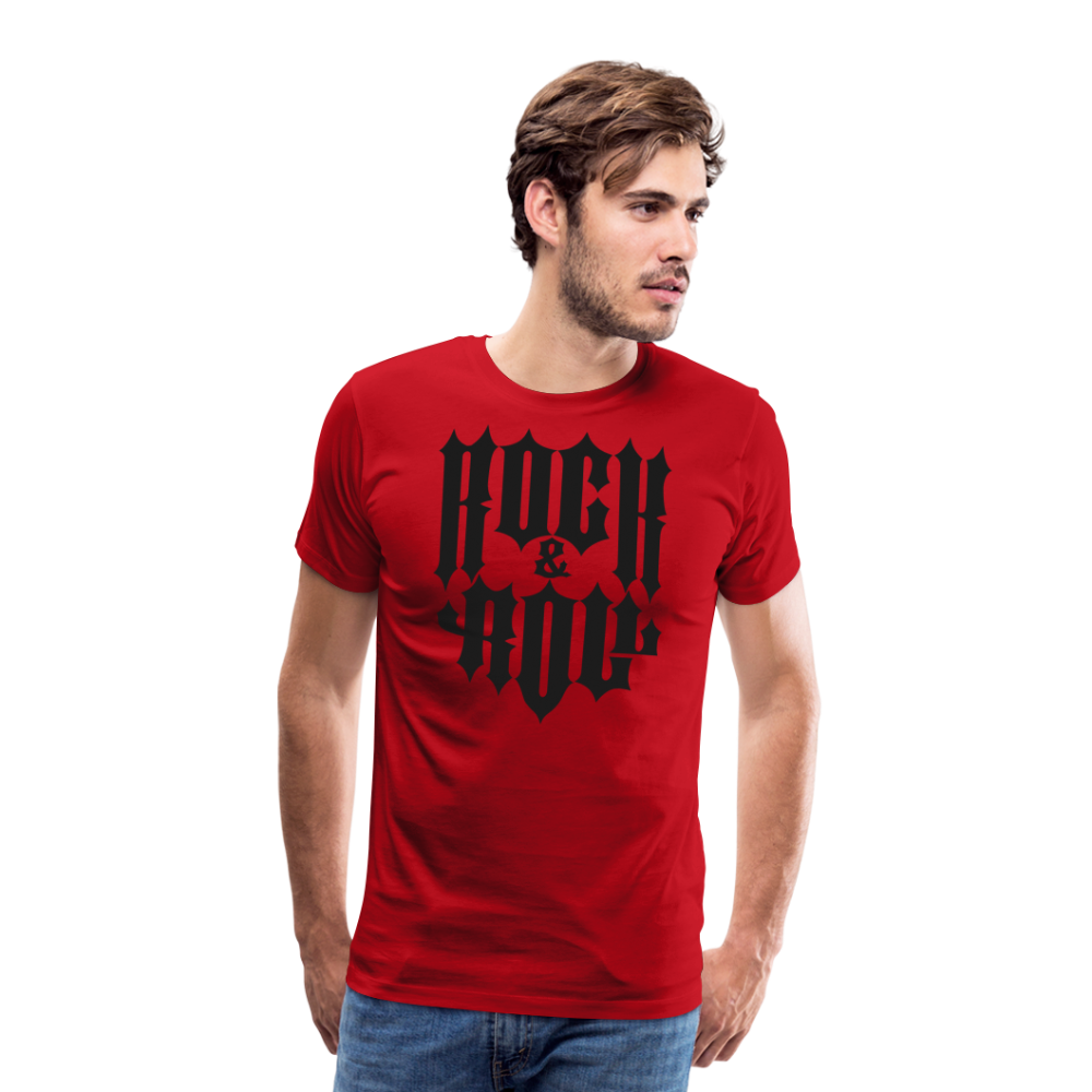 Rock and Roll 2 Premium T-Shirt Herren - Rot