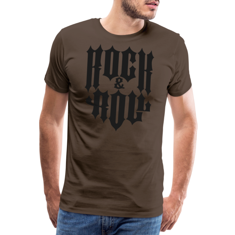 Rock and Roll 2 Premium T-Shirt Herren - Edelbraun