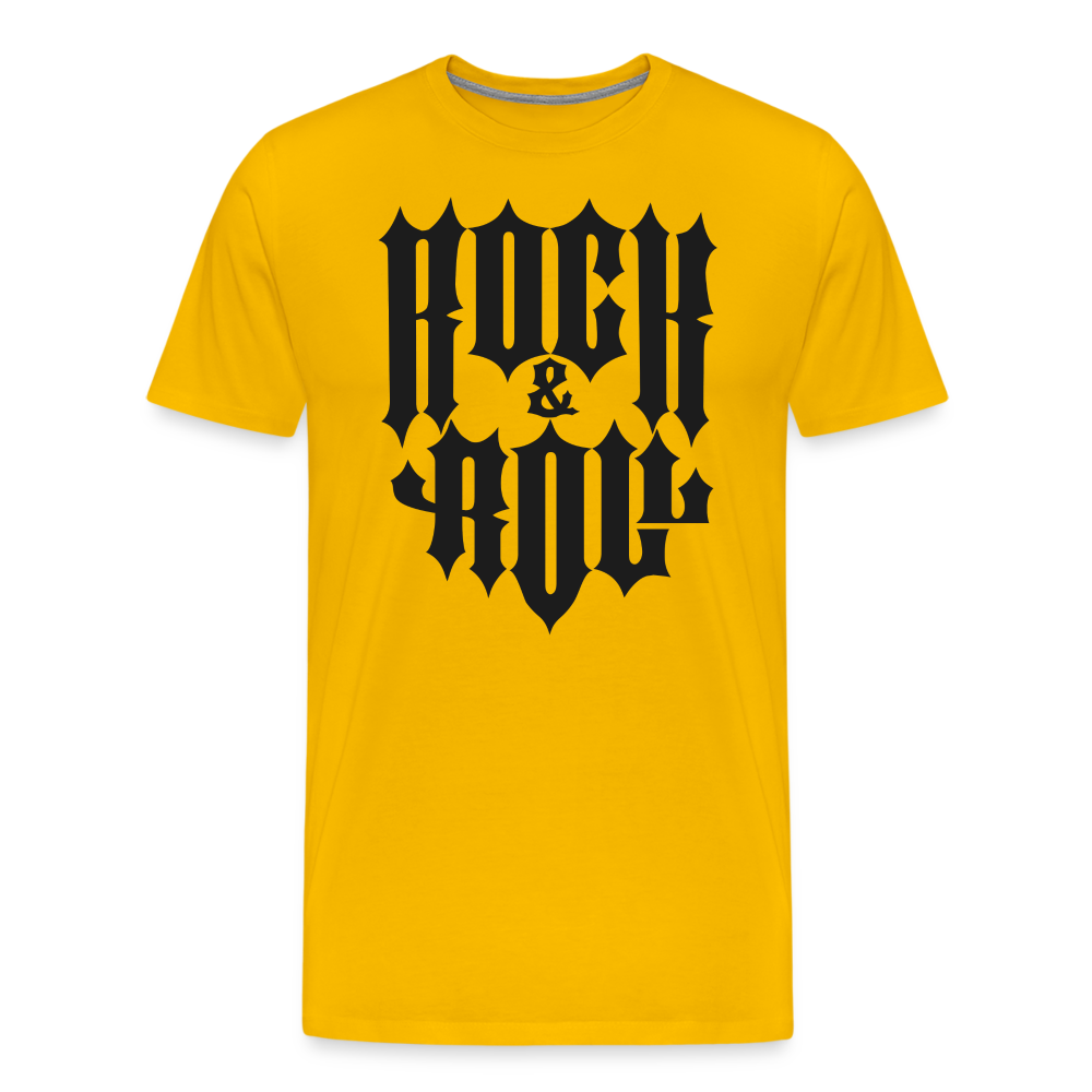 Rock and Roll 2 Premium T-Shirt Herren - Sonnengelb