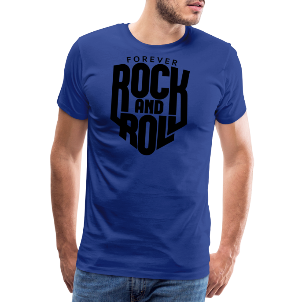 Forever Rock and Roll Premium T-Shirt Herren - Königsblau