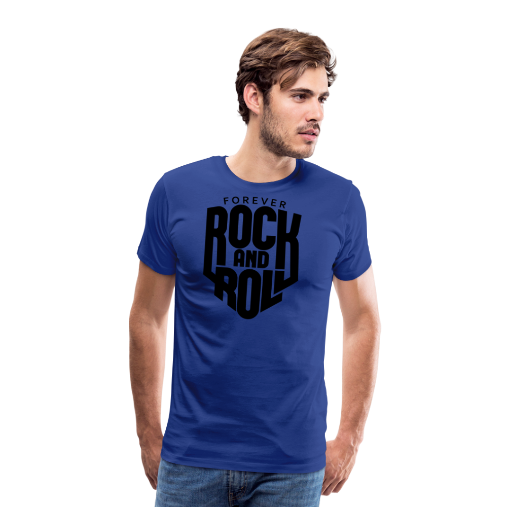 Forever Rock and Roll Premium T-Shirt Herren - Königsblau