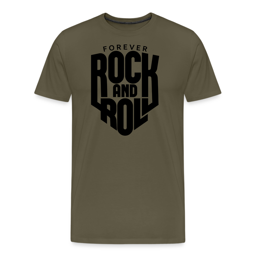 Forever Rock and Roll Premium T-Shirt Herren - Khaki