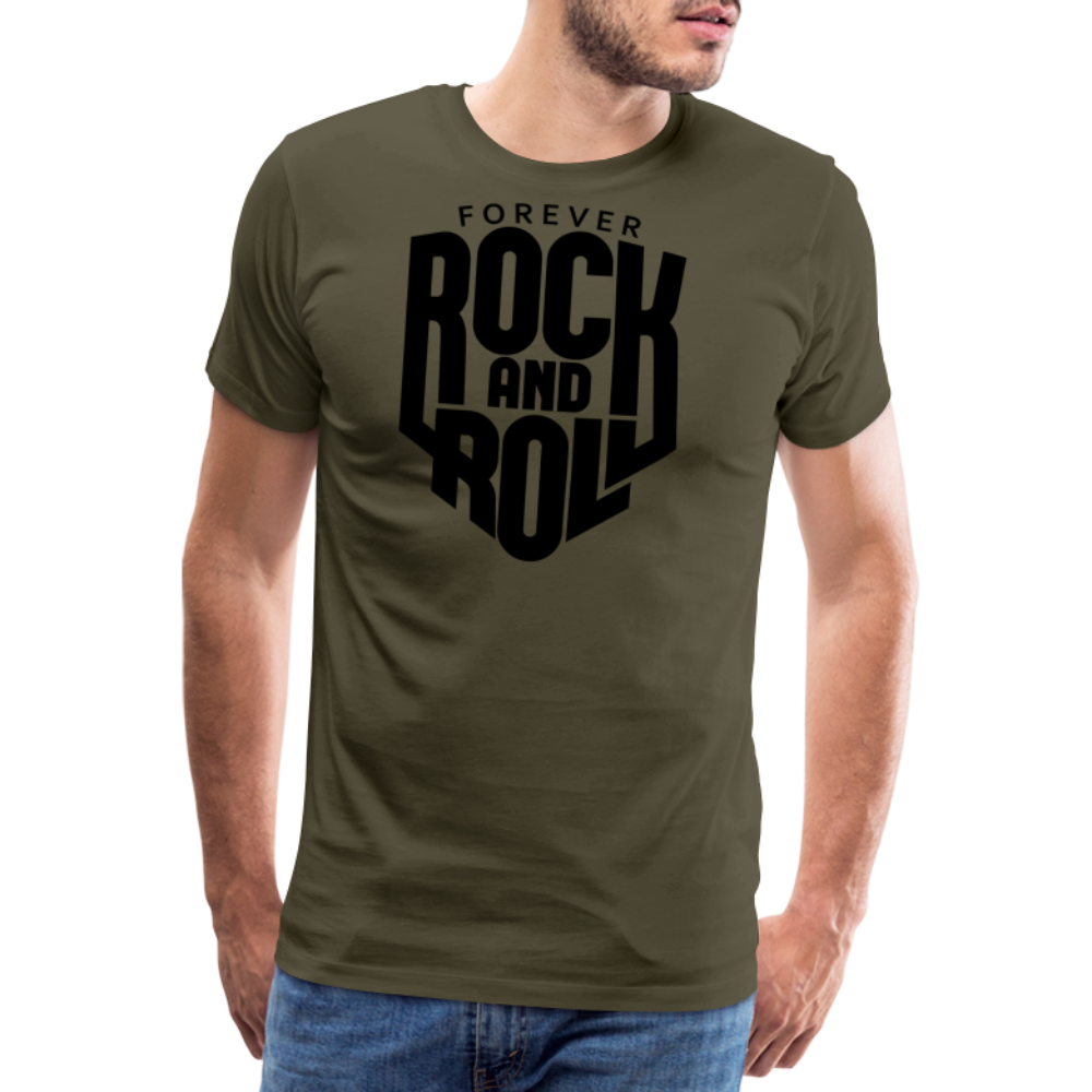 Forever Rock and Roll Premium T-Shirt Herren - Khaki