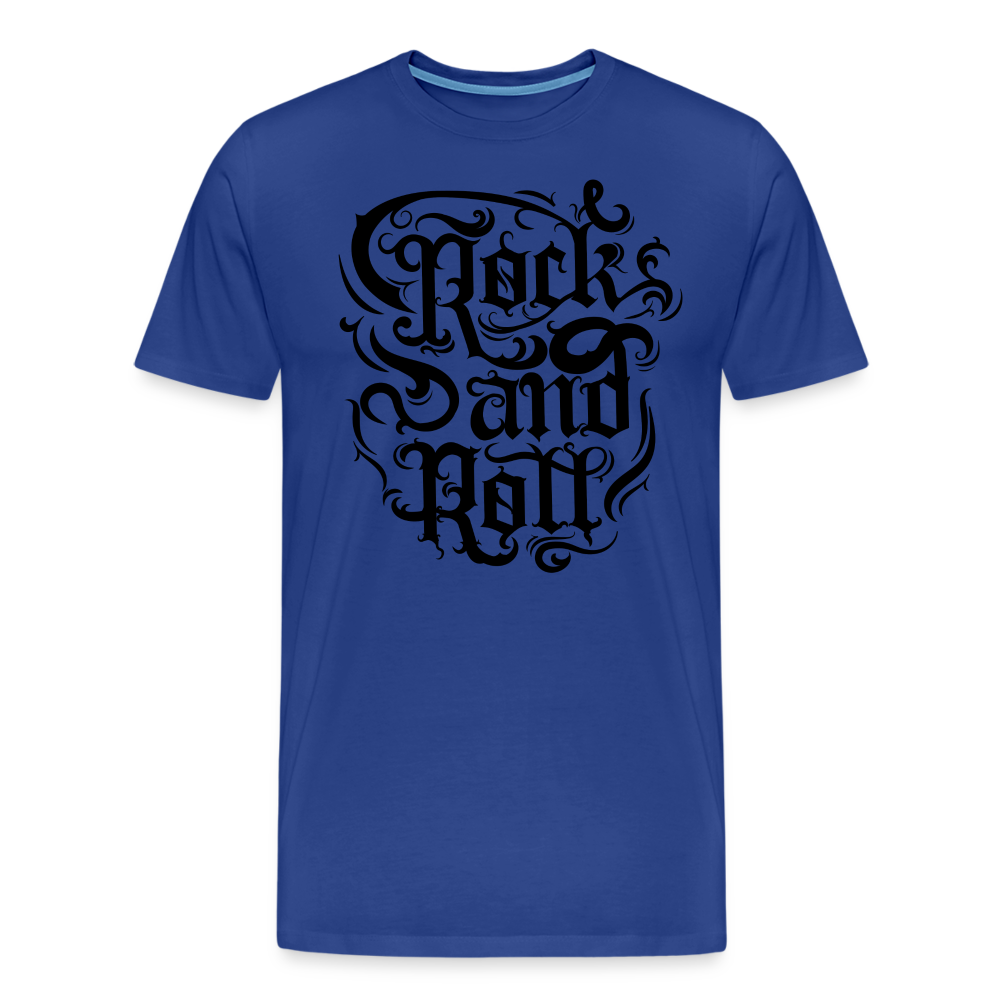Rock and Roll 3 Premium T-Shirt Herren - Königsblau
