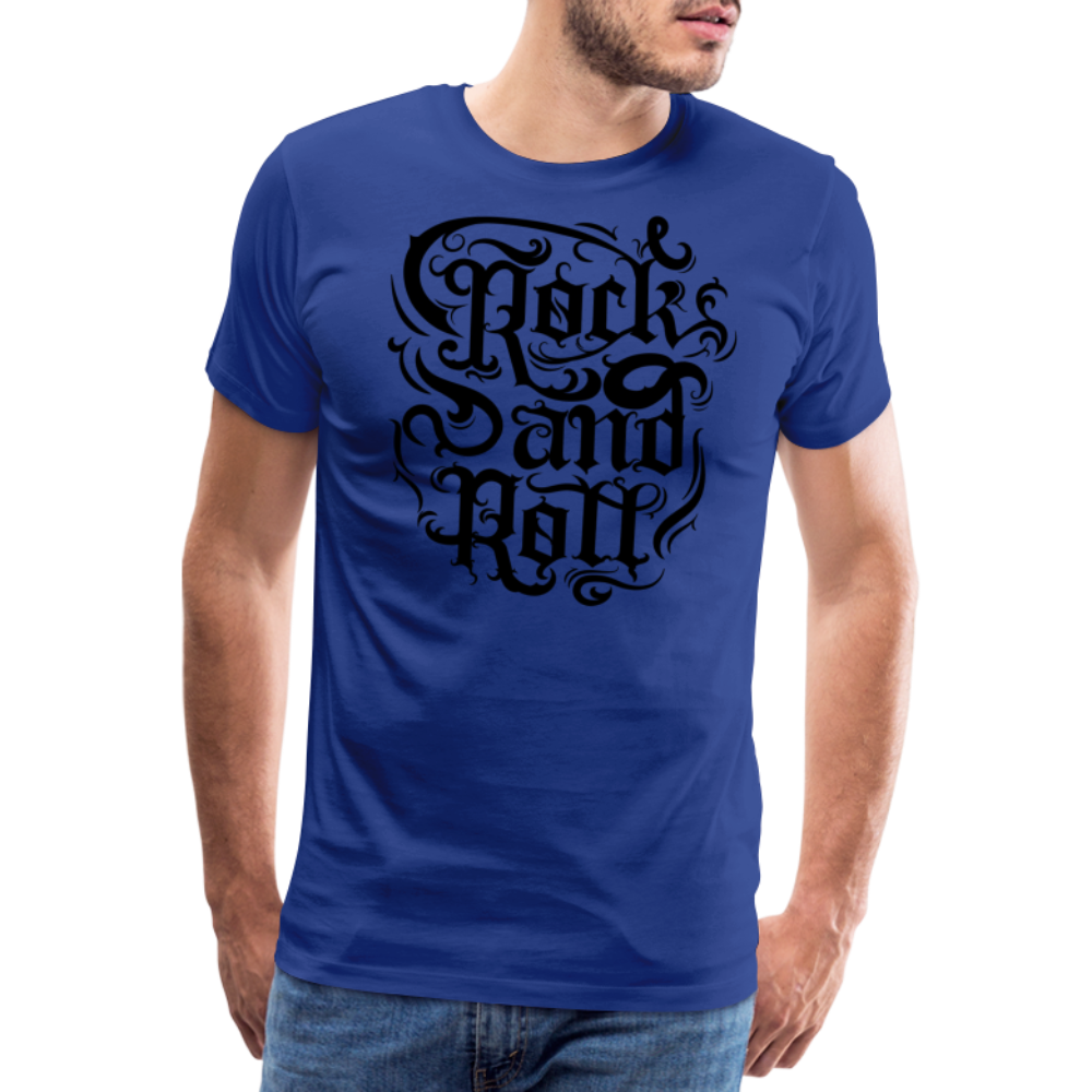 Rock and Roll 3 Premium T-Shirt Herren - Königsblau