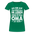 Nichts toppt es eine Oma zu sein lustiges Premium T-Shirt Damen - Kelly Green