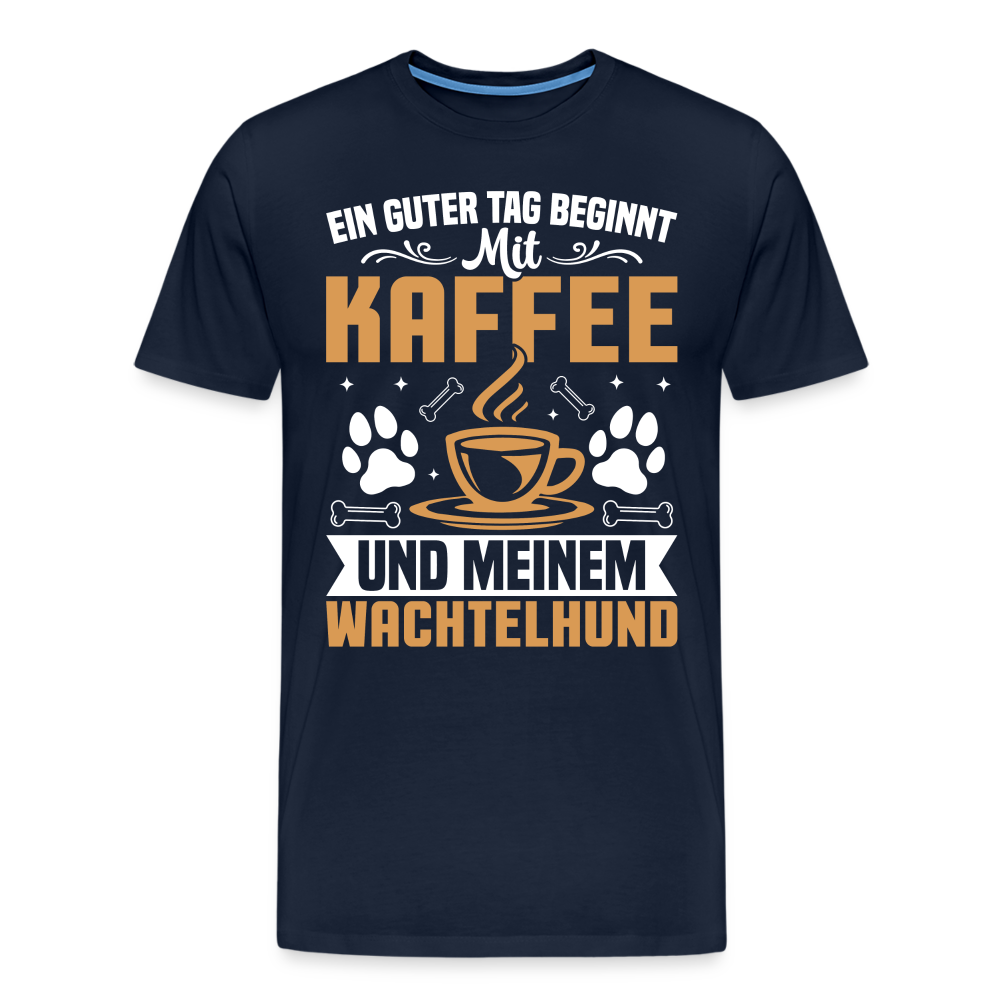 ein guter Tag lustiges Premium T-Shirt Herren - Navy