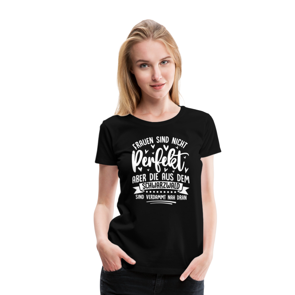 Frauen aus dem Schwarzwald lustiges Premium T-Shirt Damen - Schwarz