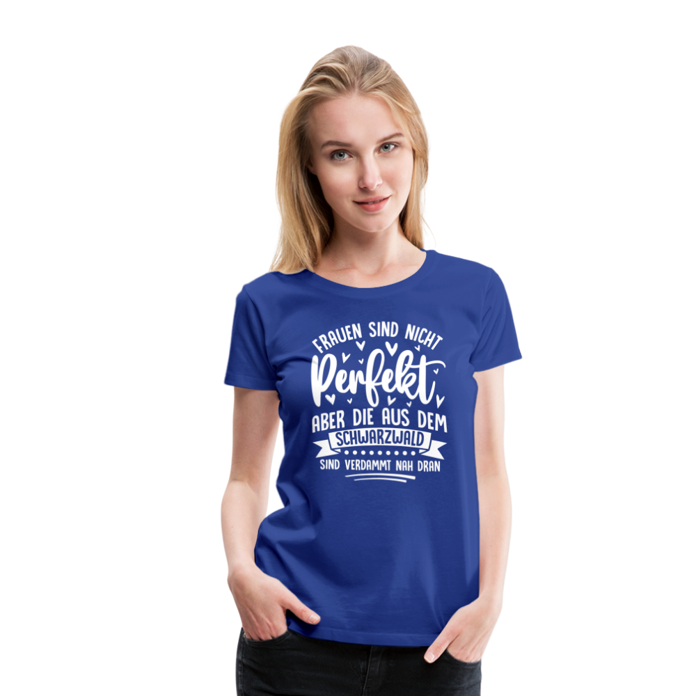 Frauen aus dem Schwarzwald lustiges Premium T-Shirt Damen - Königsblau