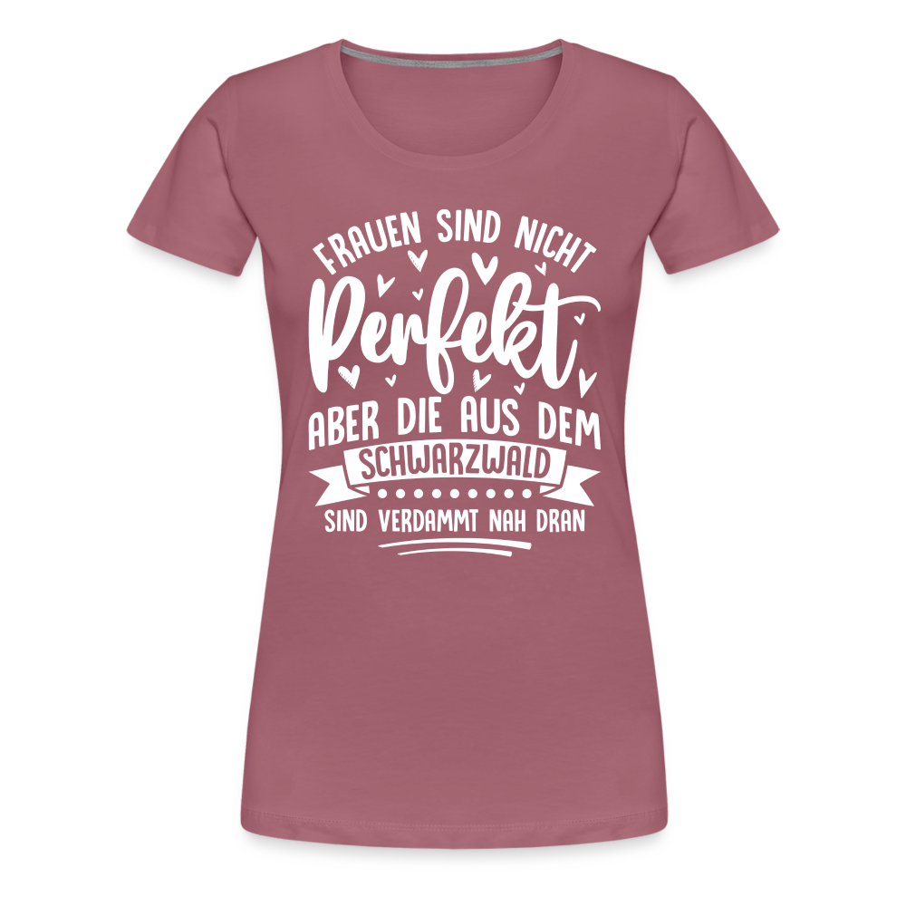 Frauen aus dem Schwarzwald lustiges Premium T-Shirt Damen - Malve