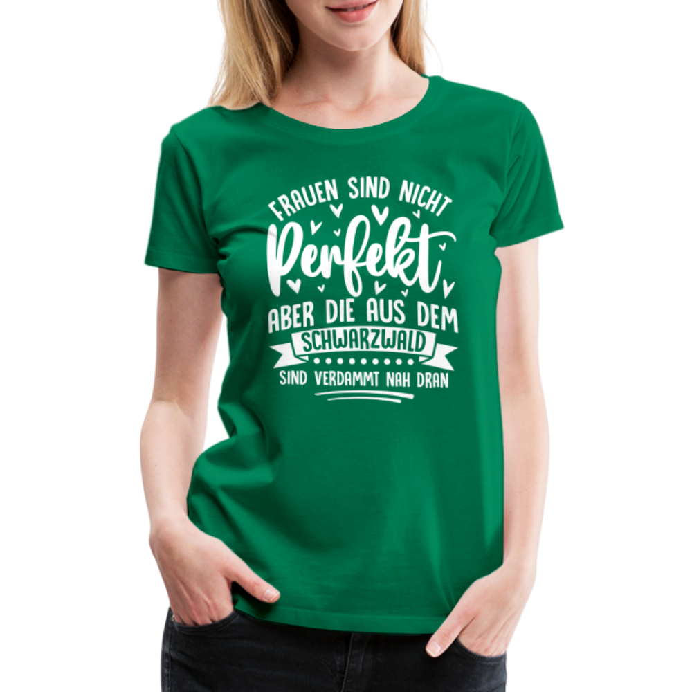 Frauen aus dem Schwarzwald lustiges Premium T-Shirt Damen - Kelly Green