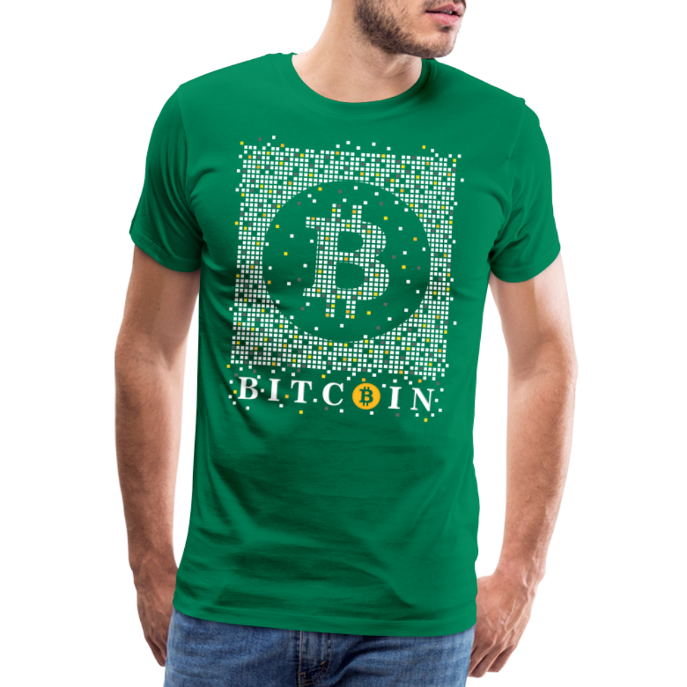 Bitcoin Krypto 3 Premium T-Shirt Herren - Kelly Green