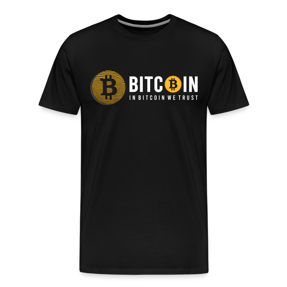 Bitcoin Krypto 12 Premium T-Shirt Herren - Schwarz