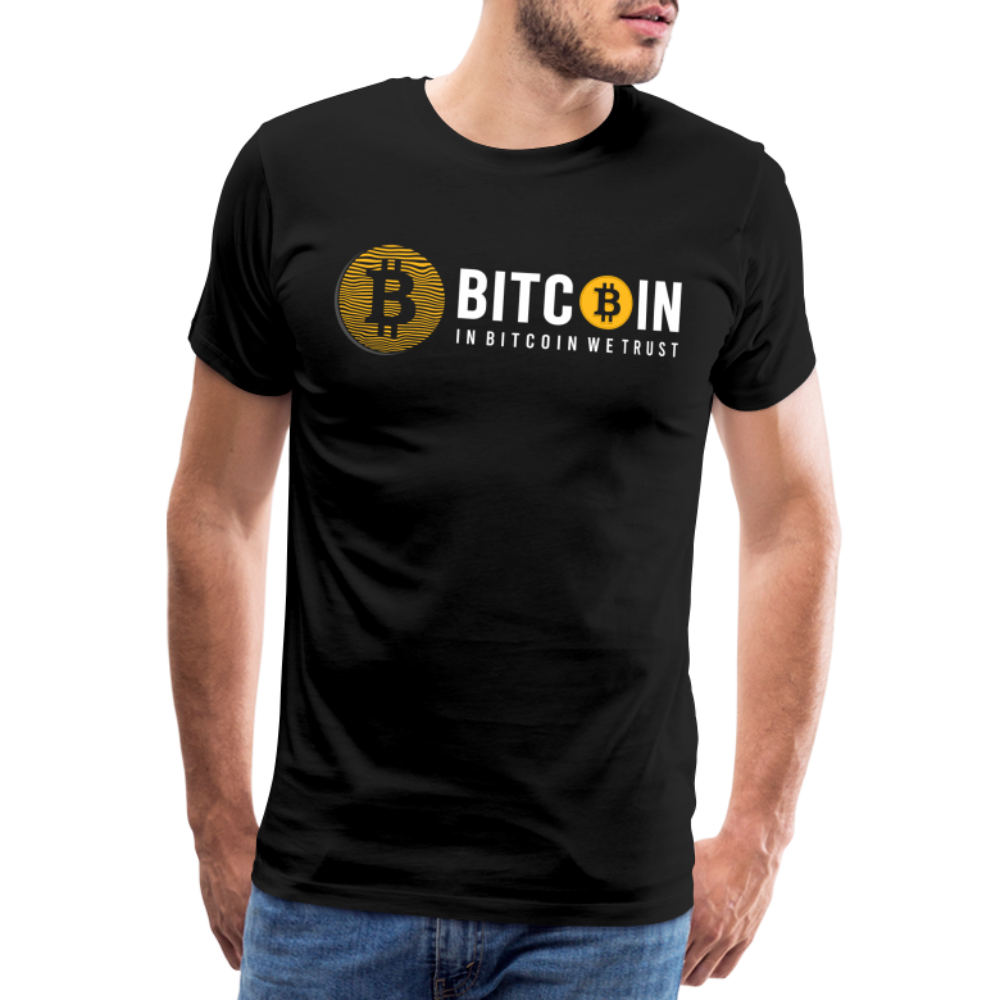 Bitcoin Krypto 12 Premium T-Shirt Herren - Schwarz