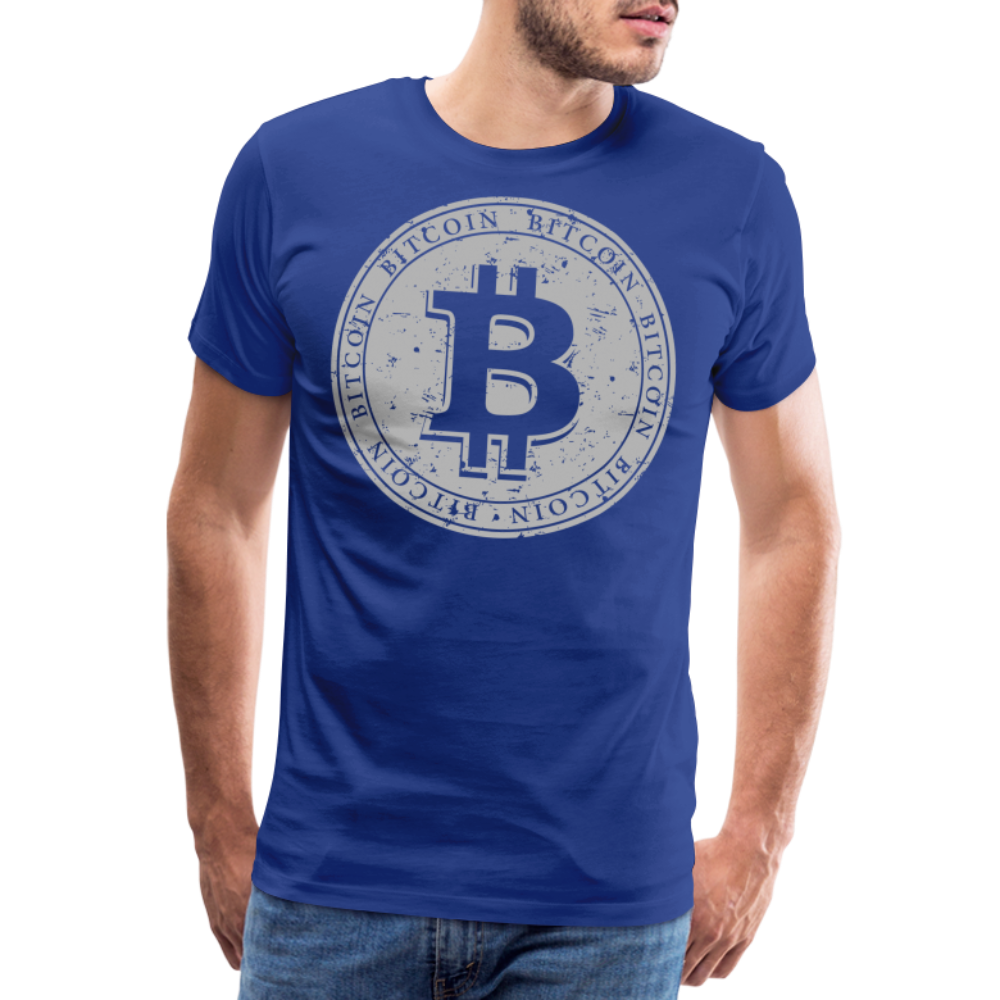 Bitcoin Krypto 14 Premium T-Shirt Herren - Königsblau