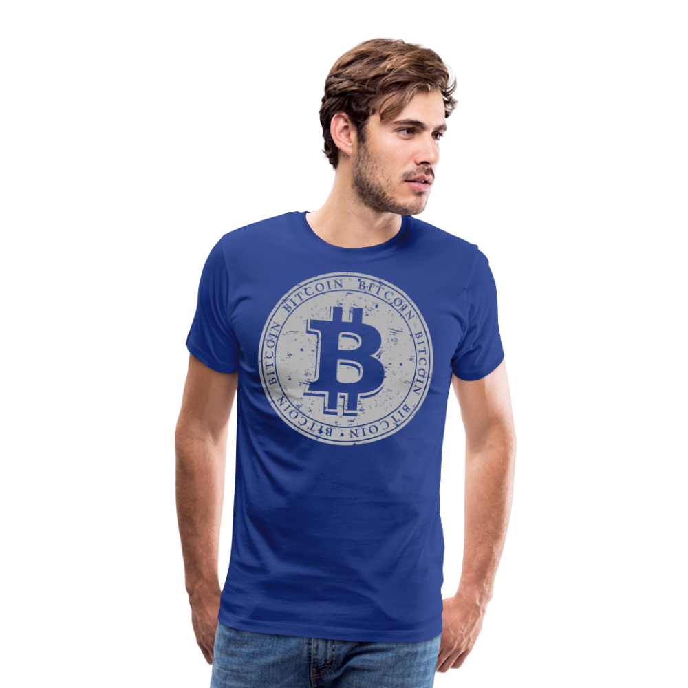 Bitcoin Krypto 14 Premium T-Shirt Herren - Königsblau