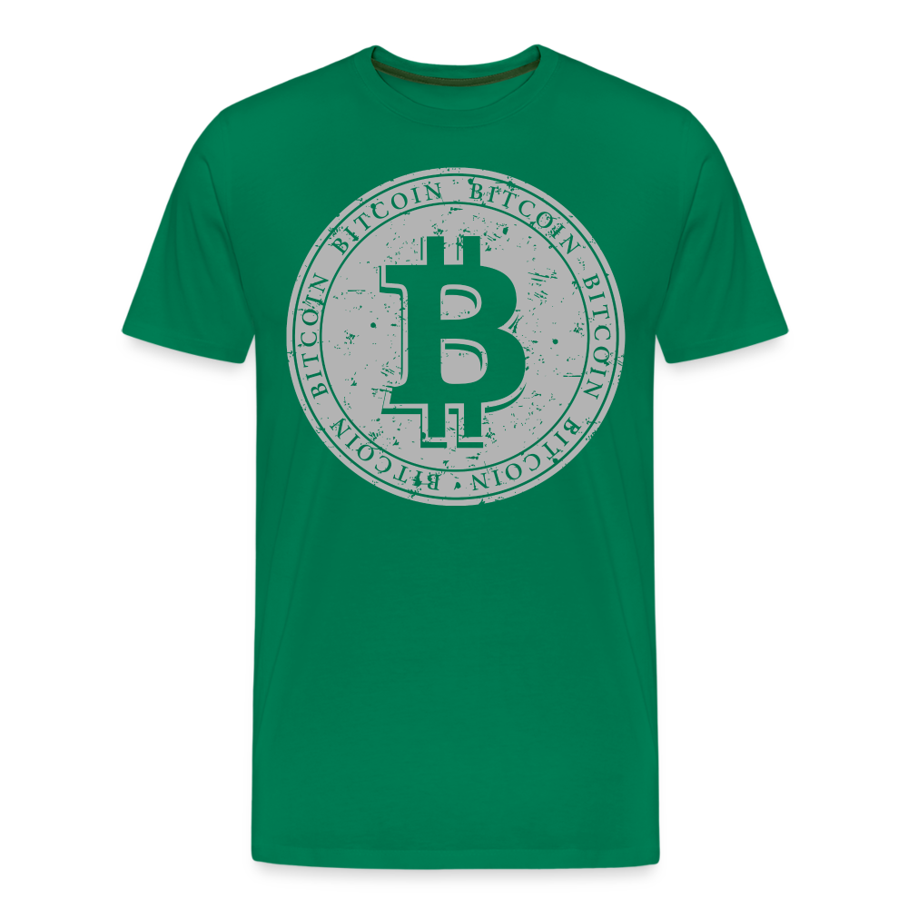 Bitcoin Krypto 14 Premium T-Shirt Herren - Kelly Green