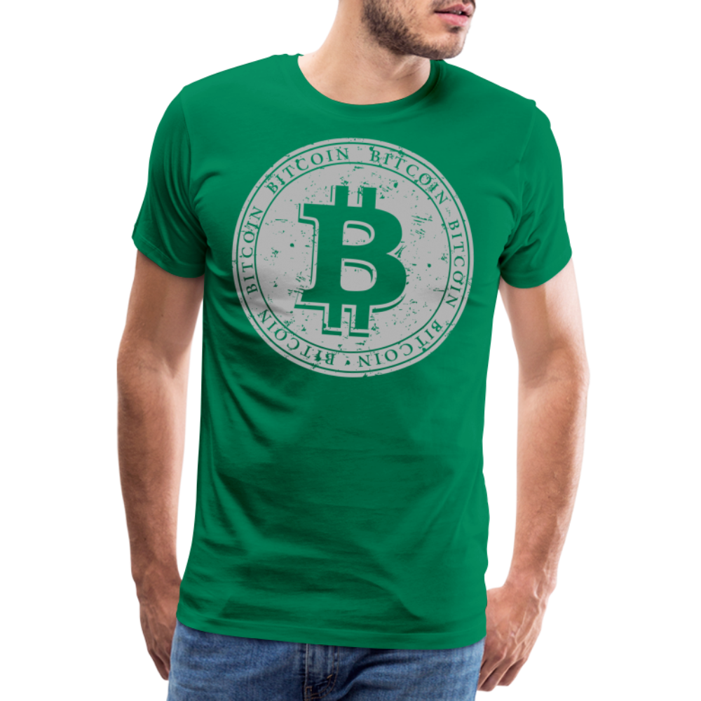 Bitcoin Krypto 14 Premium T-Shirt Herren - Kelly Green