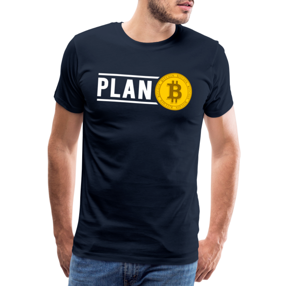 Bitcoin Krypto 15 Premium T-Shirt Herren - Navy