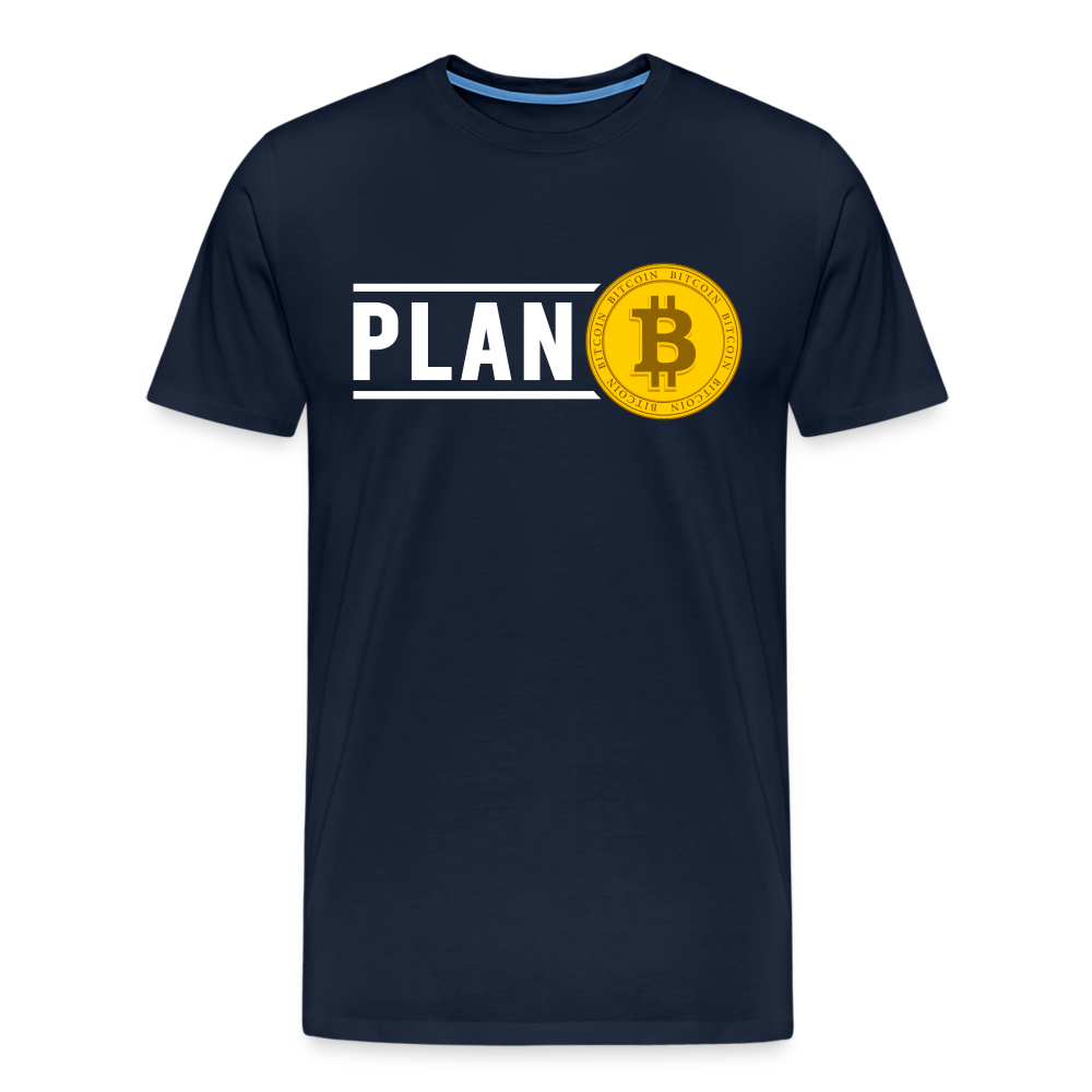 Bitcoin Krypto 15 Premium T-Shirt Herren - Navy