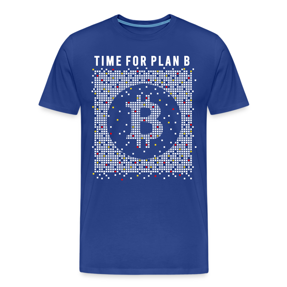 Bitcoin Krypto 16 Premium T-Shirt Herren - Königsblau
