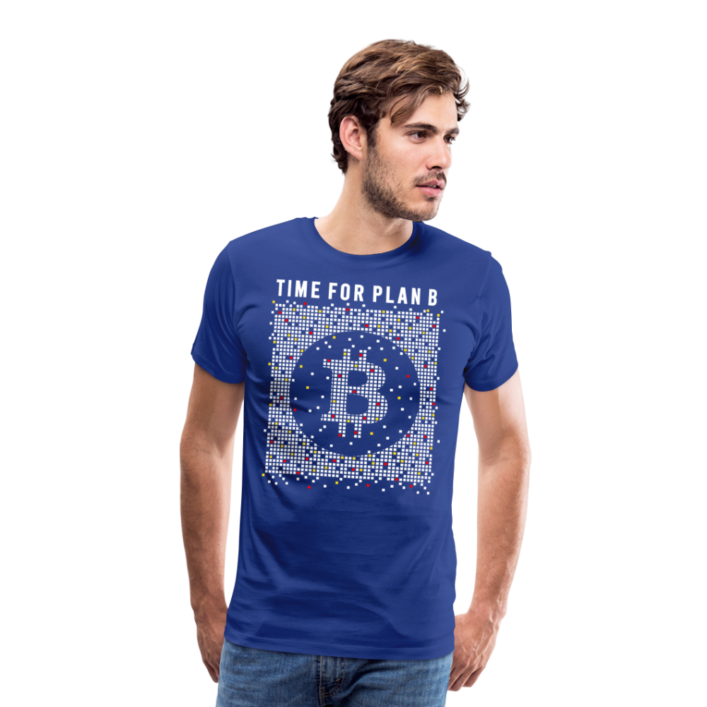 Bitcoin Krypto 16 Premium T-Shirt Herren - Königsblau