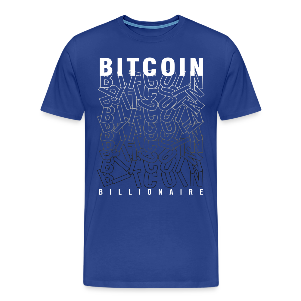 Bitcoin Krypto 18 Premium T-Shirt Herren - Königsblau